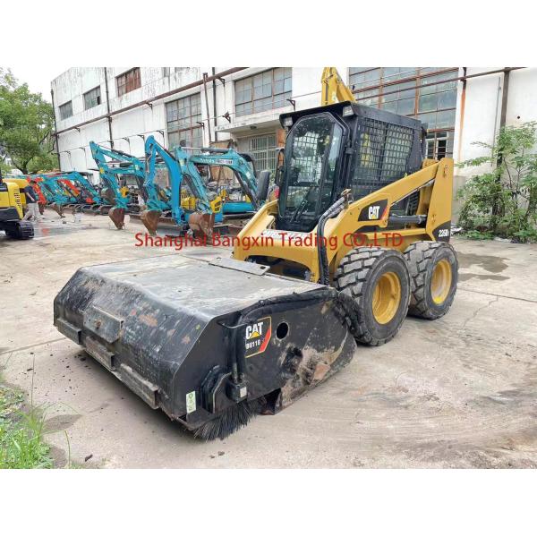Small Machine Mini Excavator Used Skid Steer CAT 226 with Original Hydraulic Cylinder