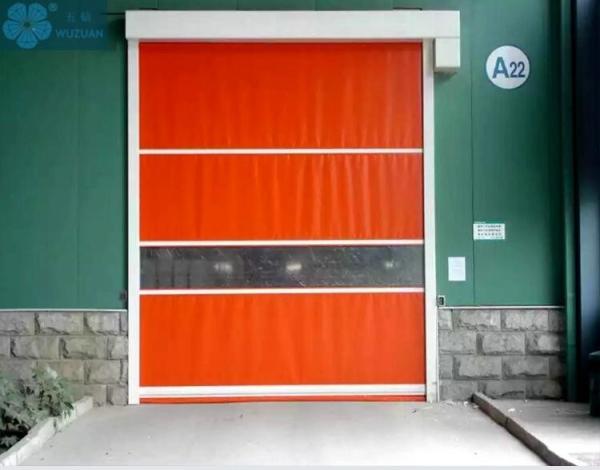 portas do obturador do rolo do PVC de 750W 1.0m/S para o armazém