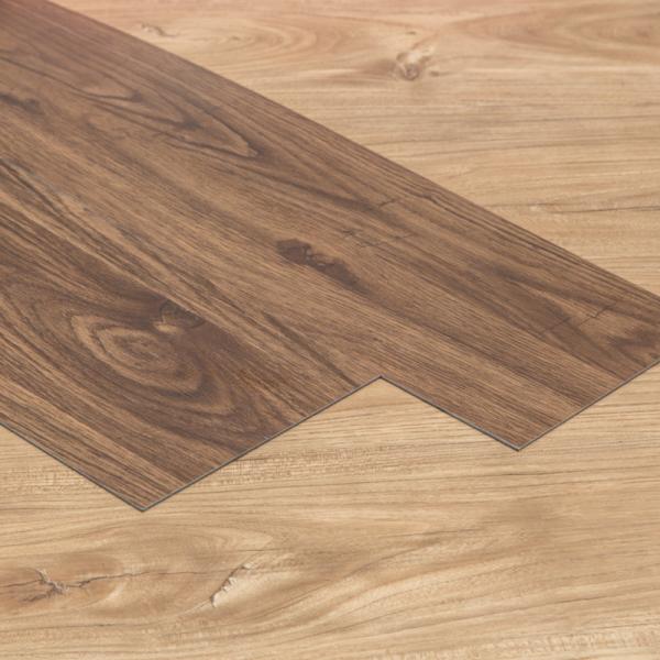 Marbel Grey Stone Core Engineered Vinyl Plank Shllow Walnut Color Self Stick Multilayer