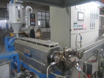 Linha de alta temperatura tipo horizontal da máquina da extrusora parafuso de 45 milímetros
