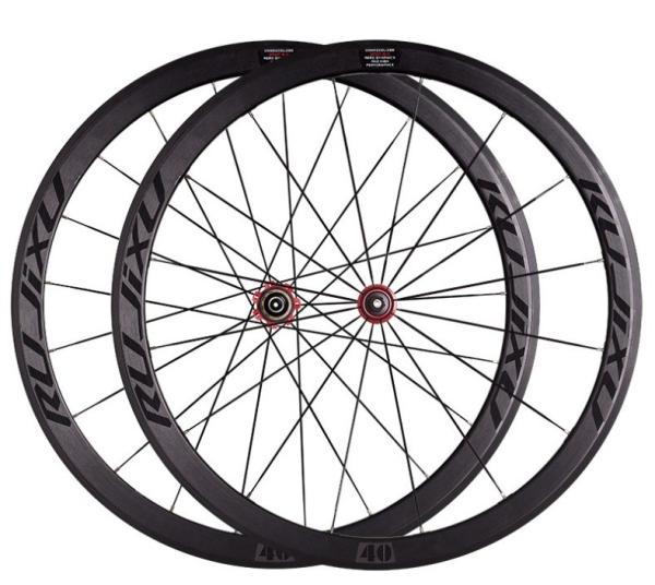 V Centre de freinage en fibres de carbone 700c Ensemble de roues pour course de vélo DTXT-2.0 Centre de traction en carbone