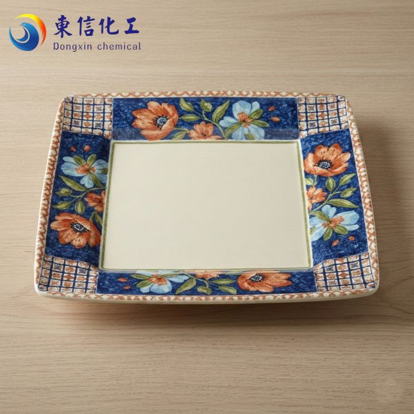60Gsm Melamine Decal Paper For Black Color Tableware To Cover Up Original Color