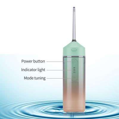 3 Modes Mini Smart Oral Irrigator Flosser With 1200 Times / Min Frequency
