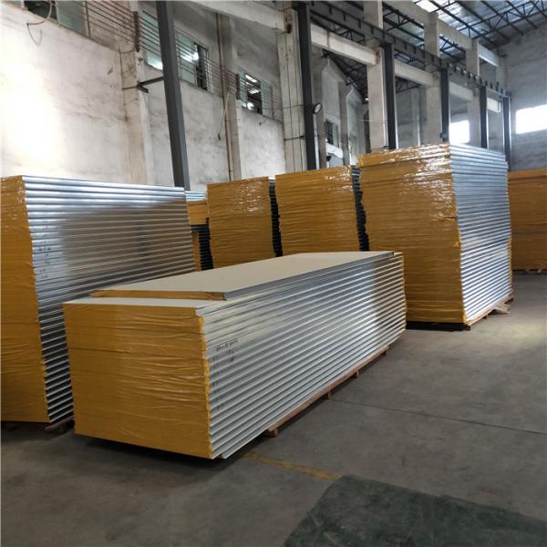 50mm greywhite outdoor decor rock wool sandwich walls panels for worker camp