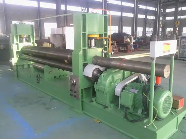 Upper Roller Universal Hydraulic 3 Roller Plate Bending Machine PLC