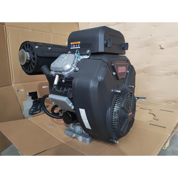 Бизнес-мотор OHV Двухцилиндровый бензиновый двигатель с электрическим стартером
