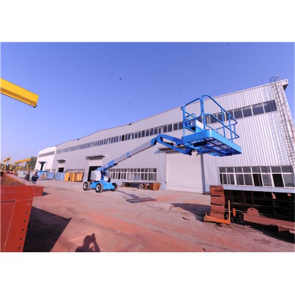 Self Propelled Boom Lift Platform Diesel Driven For Indoor Outdoor Maintenance Work