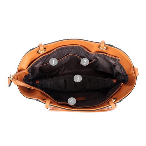 Retro Vintage Women's Handbag/tote bag brown bolso de mano