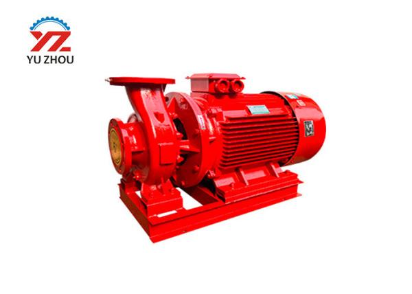 City Water Supply Horizontal Fire Fighting Pump Set With Control Cabinet