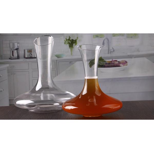 Персонализированная емкость дунутое рукой/1800мл графинчика вина кристаллического стекла 1200мл