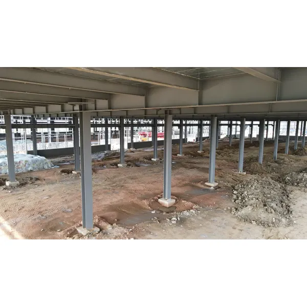 Prefabricated Steel Structure Industrial Workshop Building with CE Certificate, Customized Size, and Seismic Grade 8