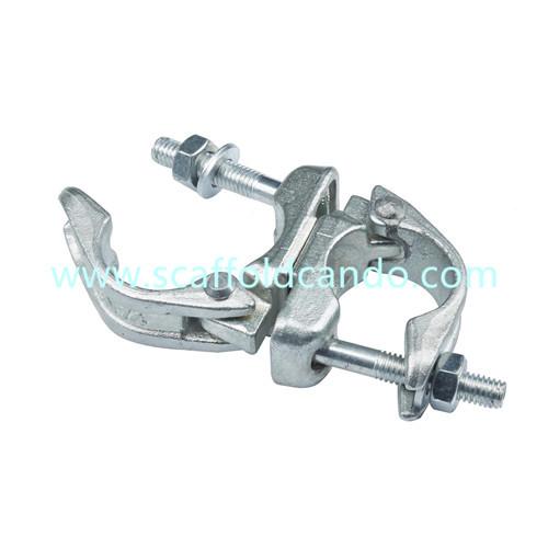 Scaffolding drop forged double pressed fixed coupler swivel clamp beam girder coupler BRC coupler putlog sleeve 48.3mm