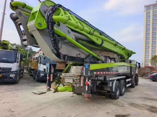 2022year Zoomlion 59M Concrete Pump Truck With Scania For Readymix Factory