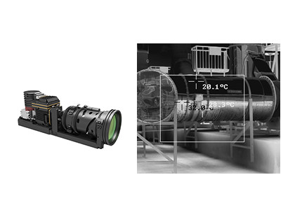 25mm Lens Cooled Infrared Camera Module with 320x256 Resolution and 20mK NETD for Optical Gas Imaging and Gas Leak Detection