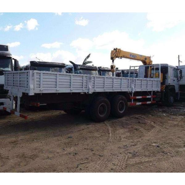 Hitch Mounted Pickup Truck Mobile Boom Crane Sinotruk HOWO 6x4 10 Ton