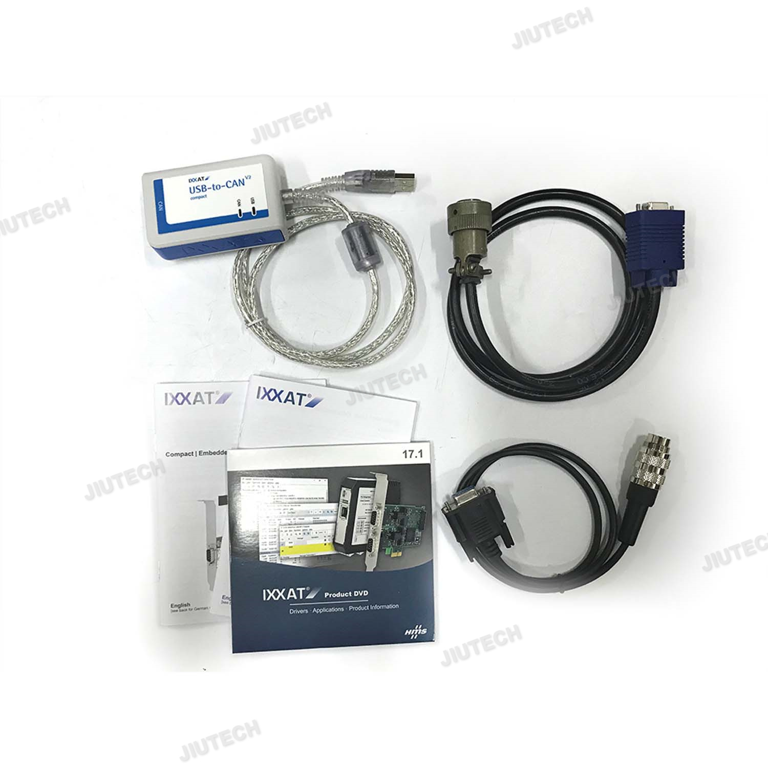 2.74 Для MTU (USB-to-CAN) Новая версия Диагностического программного обеспечения COMPACT IXXAT Грузовик Диагностический инструмент Дизельный двигатель Сканерный инструмент