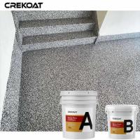 Superfície elegante revestindo novamente rápida de Chip Epoxy Flooring High Gloss do vinil