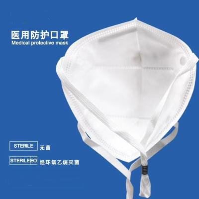 Surgical disposable facemask medical 3 layers medical facemask light blue/snow white