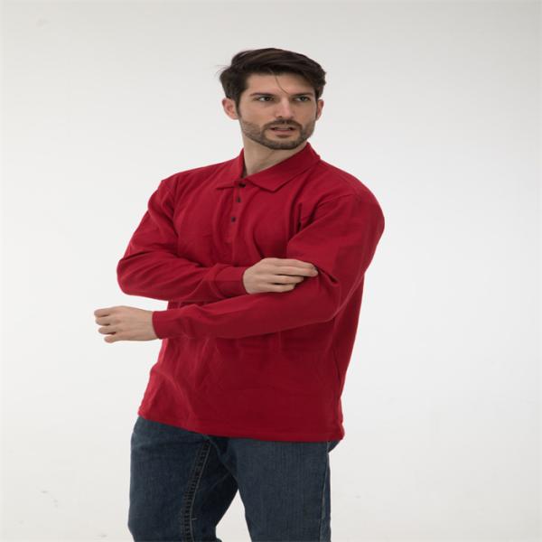 Camisas de manga larga antis Henley Style NFPA2112 de FRC del fuego del algodón