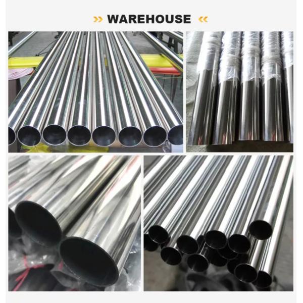 OD 6mm - 2500mm Stainless Steel Round Pipe Cold Rolled Steel Tube