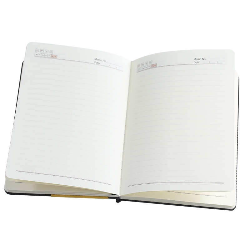 Custom Logo Executive Leather Bound Journal Refillable A5 PU Leather Business Notebook Gift Set