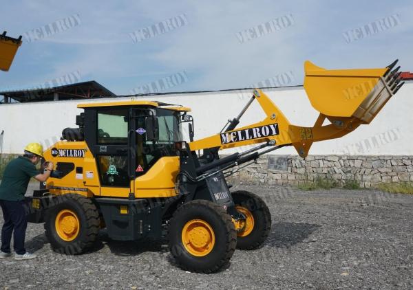 Gear Box CVT 265 Torque Converter Small Articulated Wheel  Loader, Multifunctional Attachment Option Little