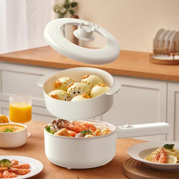 1.5L Electric Cooking Mini Multifunctional Cooker App-Controlled Electric Power Source