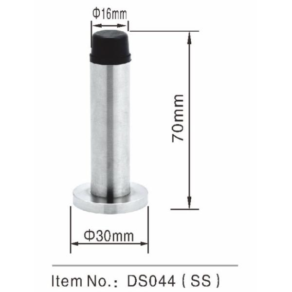 La puerta de las paradas de puerta de la calidad comercial del acero inoxidable montó 50x90 tubular milímetro