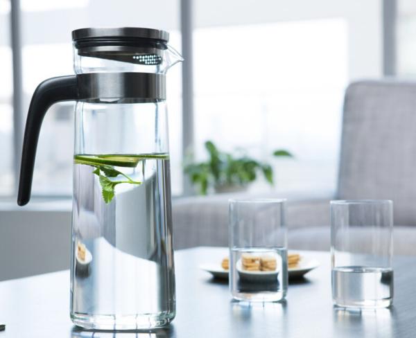 Household 1.5L Glass Water Filter Pitcher Cold Kettle Heat Resistant