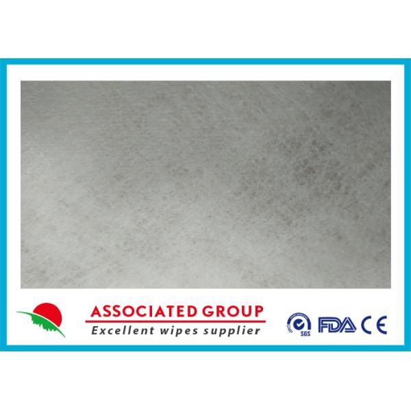 ES/крен полиэстера не сплетенный, стиль 30~120GSM ткани Nonwoven Spunlace жесткий определяя размер