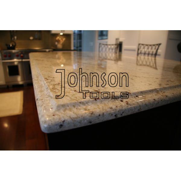 Johnson equipa la rueda del perfil de la mano del granito No.6, rueda soldada vacío del perfil del diamante