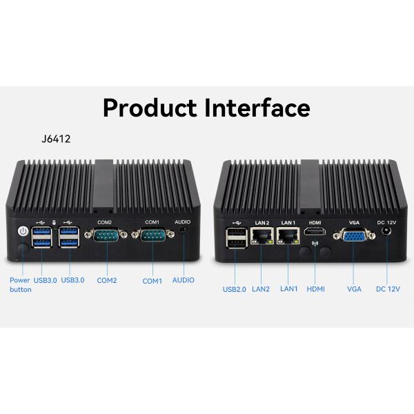 Intel Celeron Series Processor Custom Mini PC With Dual COM And HDMI For Industrial