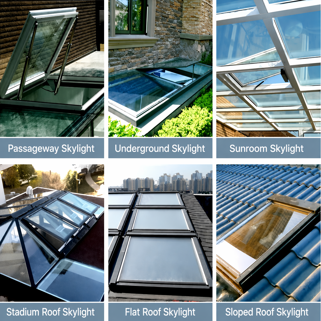 Custom Size Smart Skylight For Existing Home Automation And Climate Control
