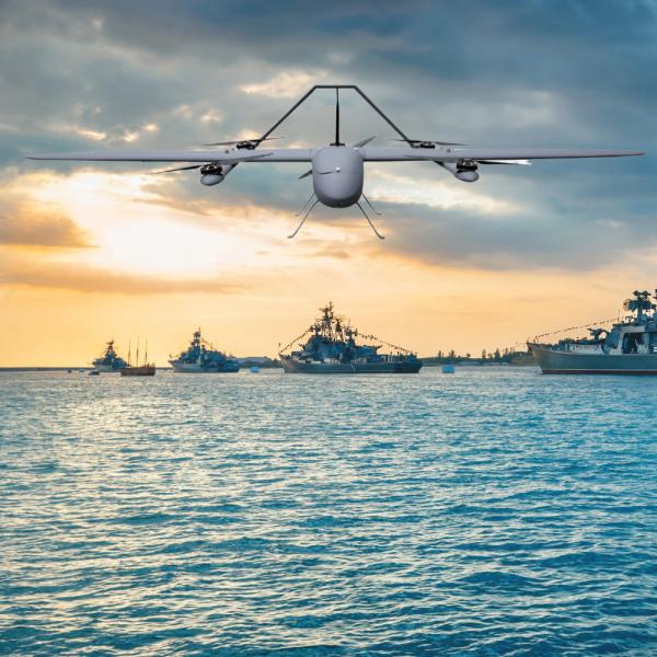 Segurança militar HXCG468 do transporte da logística da polícia elétrica VTOL industrial do zangão do gás de óleo do UAV da asa fixa