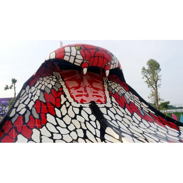 Водные горки стеклоткани парка атракционов взрослые с гальванизированным железным каркасом углерода