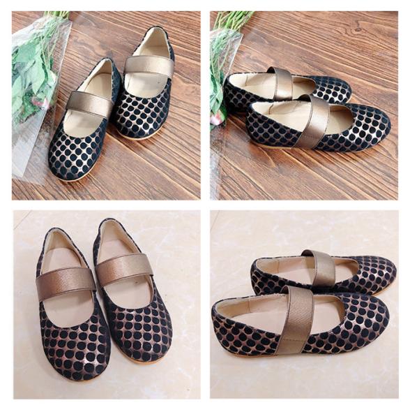 Girl Wearproof CN Size25 Soft Kids Shoes