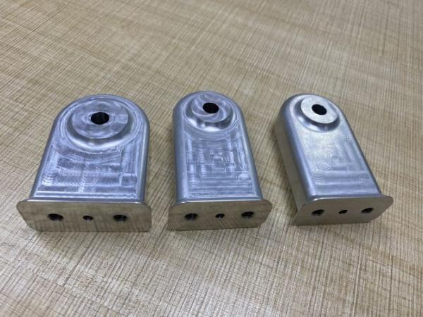 Clear Polishing CNC Milling Parts AL6061 T6 Custom CNC Parts Round Shape