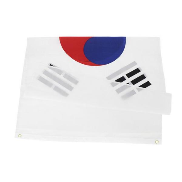 90x150cm 230g Polyester South Korea Flag For Campaign