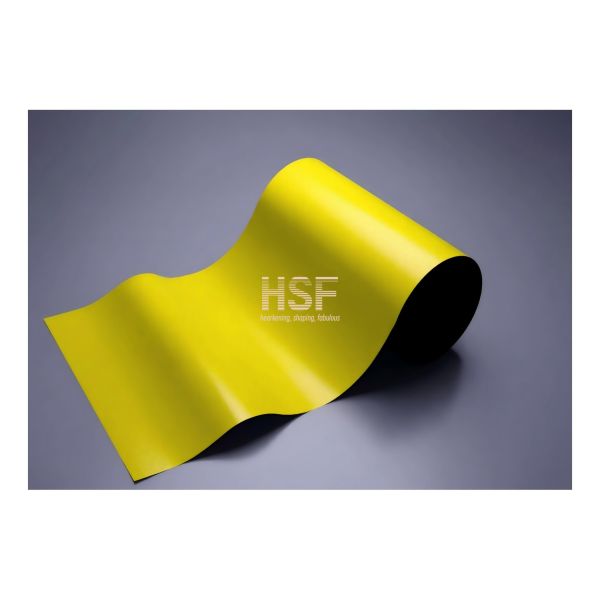 60μm Base Film 25μm Emboss Depth Yellow-Black Dual-Color CPP Film for Packaging and Industrial Marking
