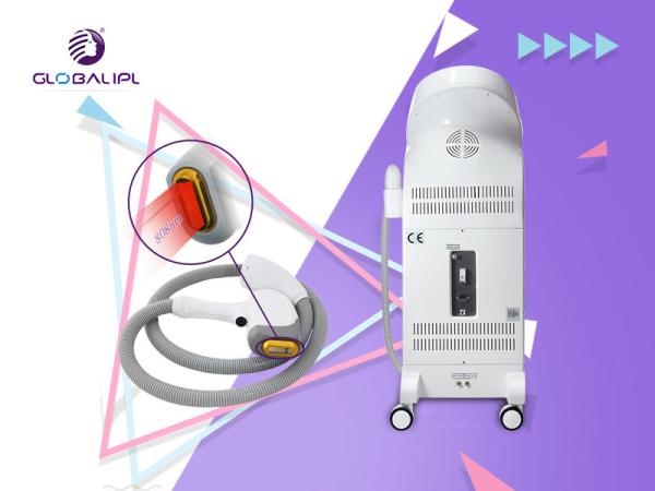 Big Powerful Three Wavelengths Facial Hair Removal Laser Machine 2700W Output Power