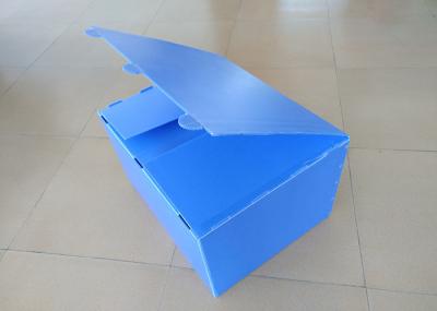 Reusable And Recyclable Corrugated Plastic Boxes With Self Lock Lid