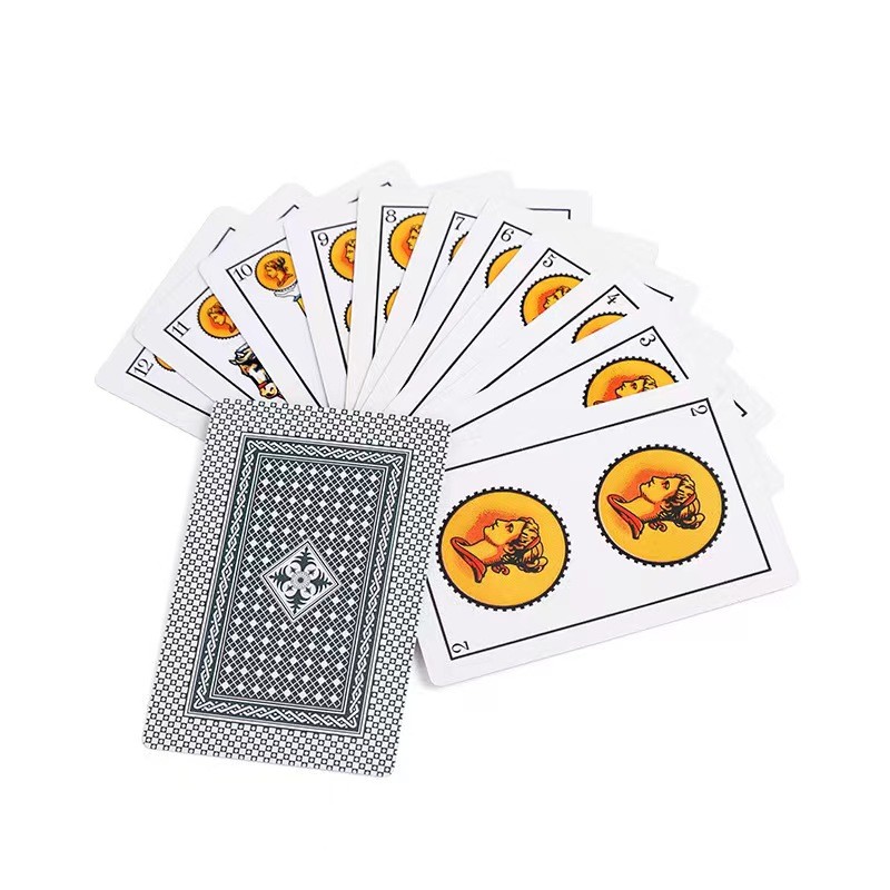 Оффсетная печать Игровые карты для настольных игр Печать 54 карт / колоды с книгой правил