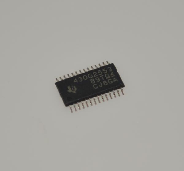 MSP430G2553IPW28R: 16MHz 16-bit Ultra-Low-Power MCU with 16KB Flash, 512B RAM, 10-bit ADC, Timer, UART/SPI/I2C, On-chip Emulation & Extended Temp Range for Embedded Systems