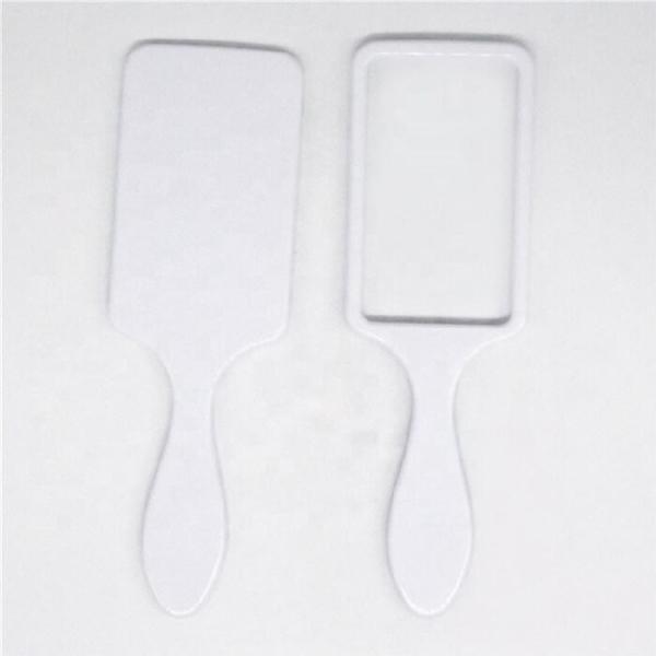 Custom Coated Blank Plastic Sublimation Hair Massage Comb For Lady Sublimation Hair Brush