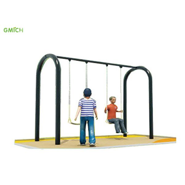 Easy Installation Childrens Swing Set Kids Outdoor Playground Equipment Customized Size