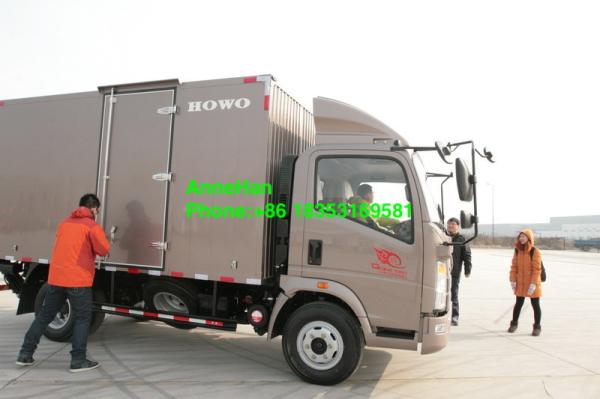 Manual Container 10t Cargo Van Truck