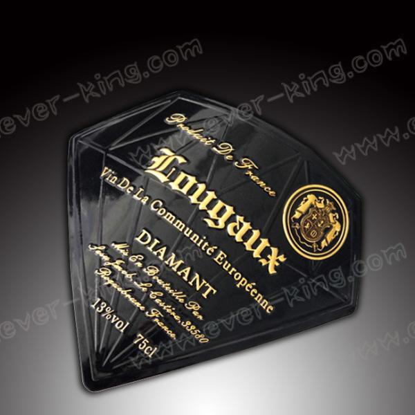 Ярлыки духа сплава цинка шелковой ширмы стандартные