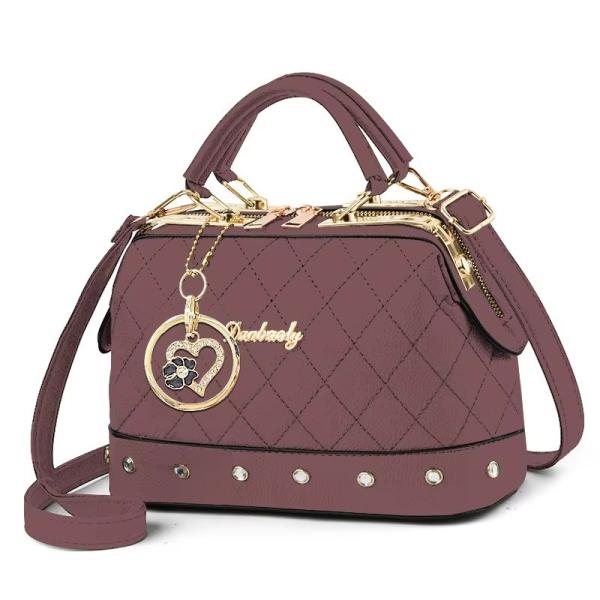 Motion Detection CANDY Pattern Vintage Chain Crossbody Small Flap Handbags for Women PU Leather