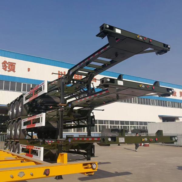 Ultra Low Chassis Flatbed Semi Trailer with Heavy Duty Design and Wabco Relay Valve