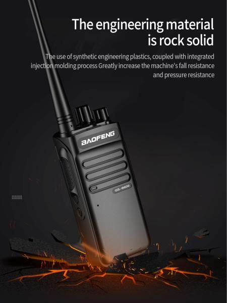 Baofeng GS6600 5W radio UHF portative 400-470MHz 16ch avec émetteur-récepteur